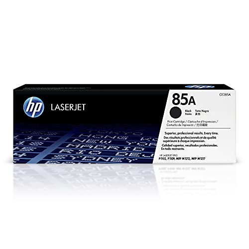 HP 85A Toner Cartridge - Zwart