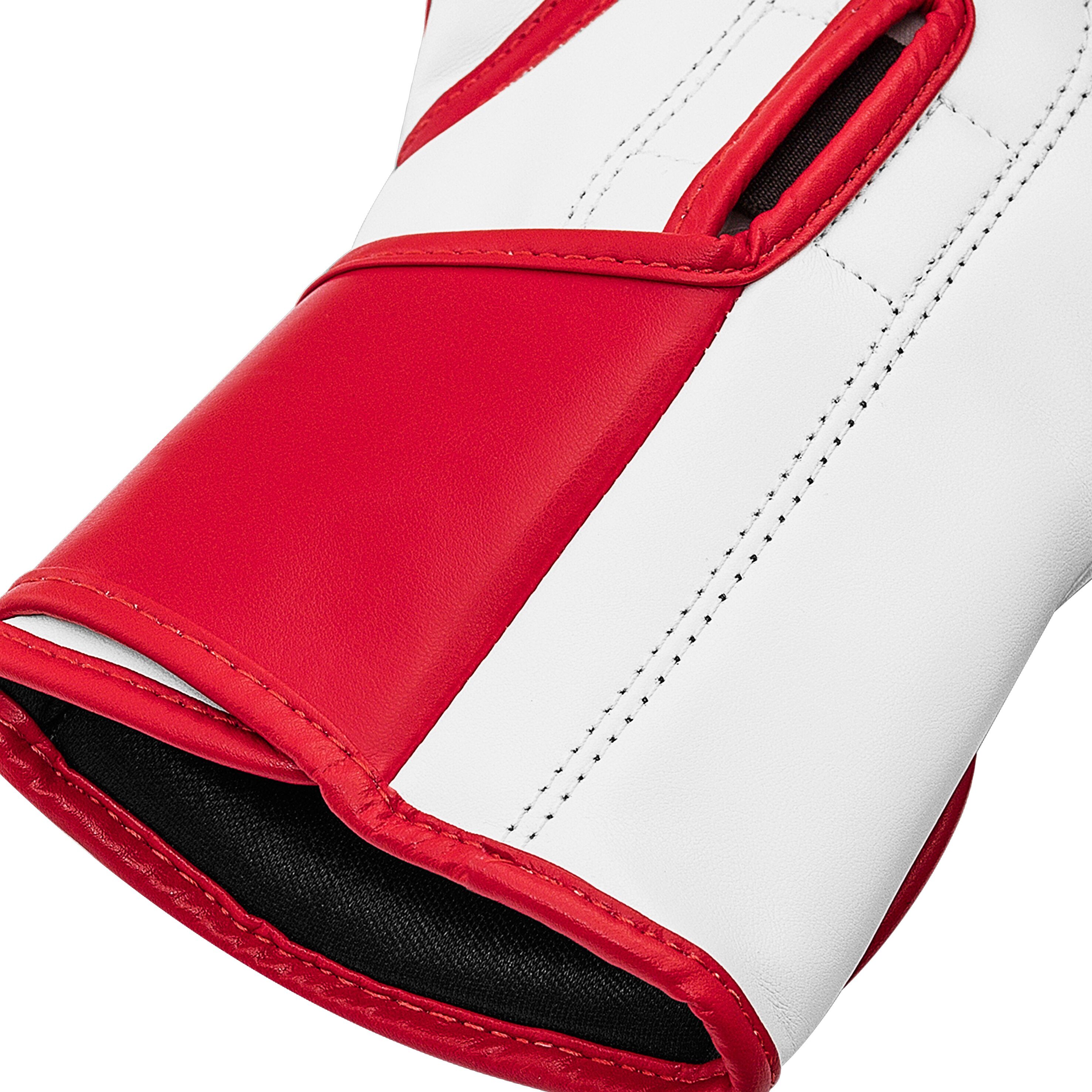 Boxhandschuhe ADIDAS PERFORMANCE "Adidas Speed Tilt 250" Gr. 10, rot (rot, weiß), Boxhandschuhe, Herren, 10 10, Kunstleder, Leder, Boxhandschuhe