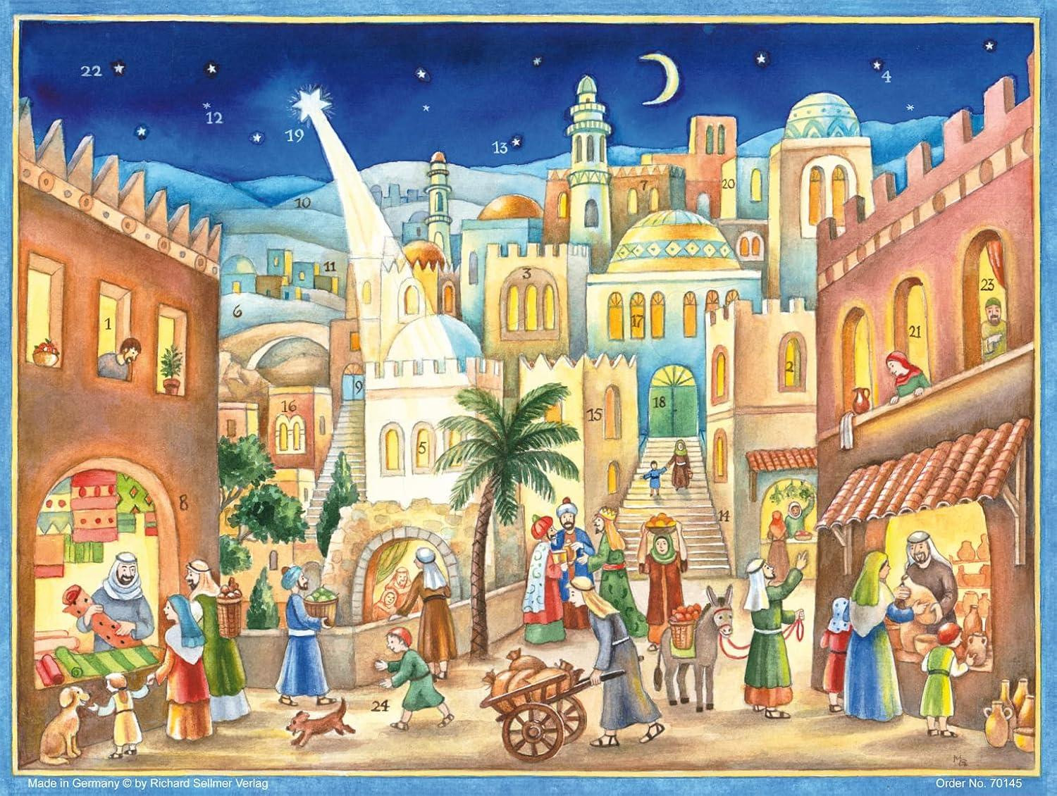 oCreon Adventskalender Zu Bethlehem geboren voor volwassenen