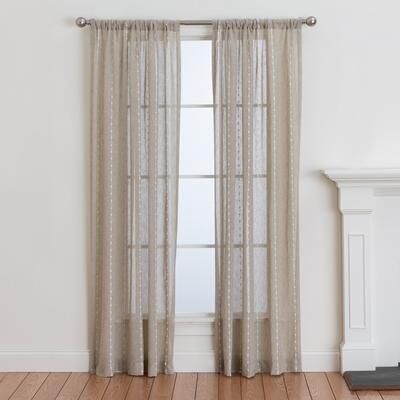 Miller Curtains Rosario Rod Pocket Panel