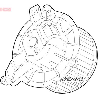 Denso Innenraumgebläse [Hersteller-Nr. DEA12003] für Iveco