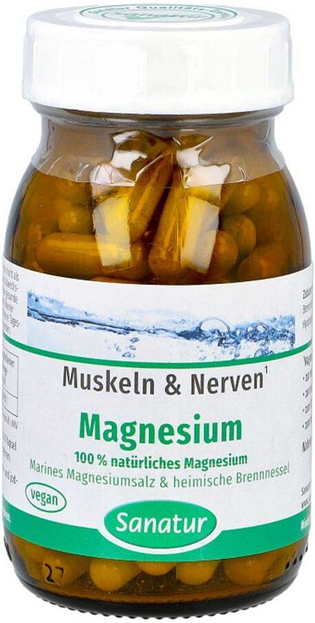 Magnesium 100% natürlich Kapseln