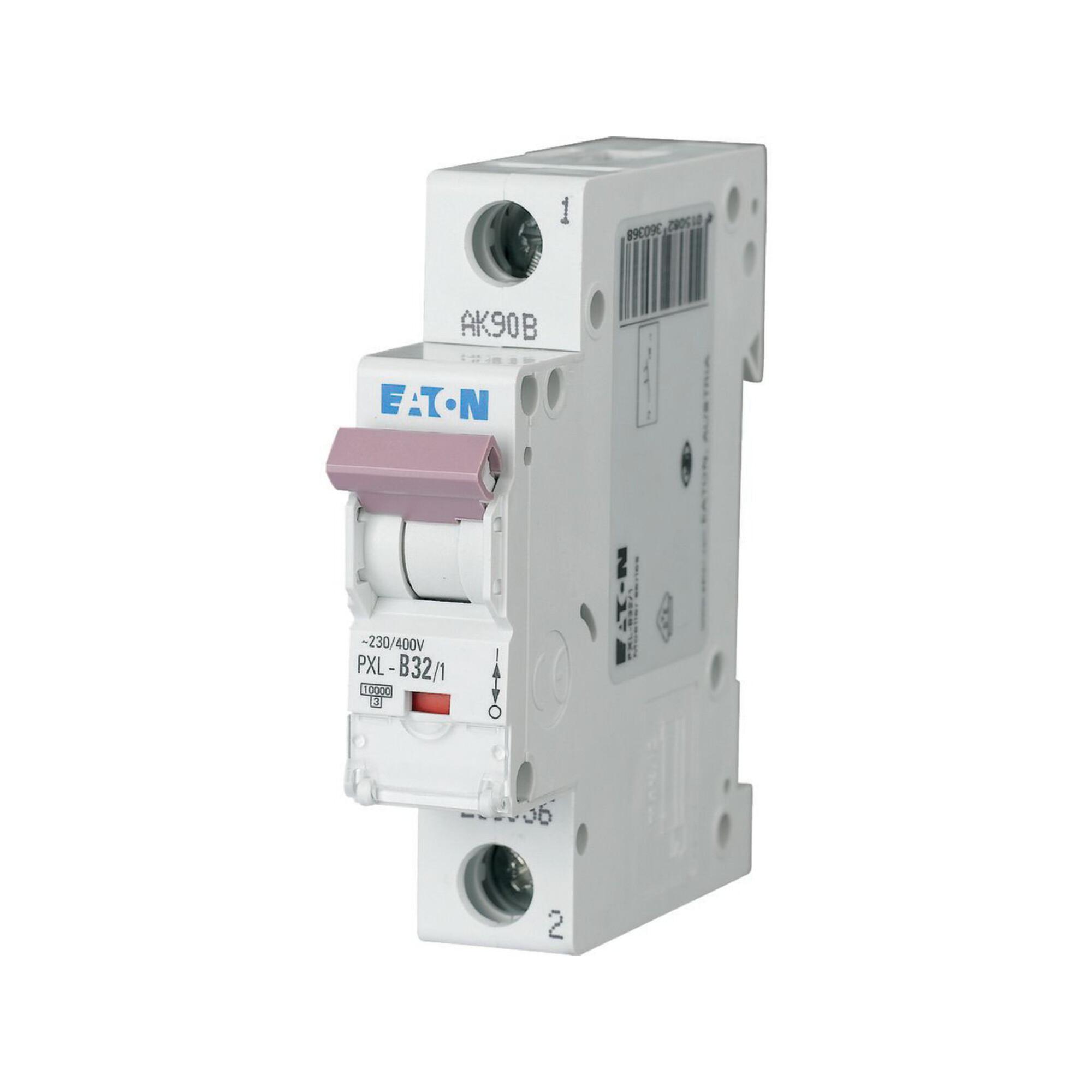 Eaton LS-Schalter m.Beschrift. B 32A, 1p PXL-B32/1 (236036)