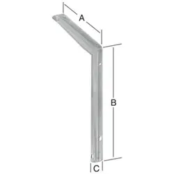 Magni, Regalträger, Format 4003984270281 – t-profil-konsole 300 x 400 mm Nr. 156300zf