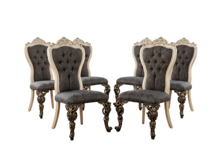 JVmoebel Esszimmerstuhl Modern 6 Stühle für Esszimmer – stabil & schick (6 St)