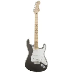 Fender Eric Clapton Stratocaster MN (E-Gitarre, Alder, Chrome, Maple, Silver), Gitarre, Schwarz