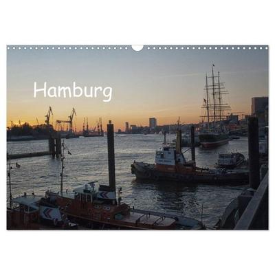 Hamburg (Wandkalender 2026 DIN A3 quer), CALVENDO Monatskalender