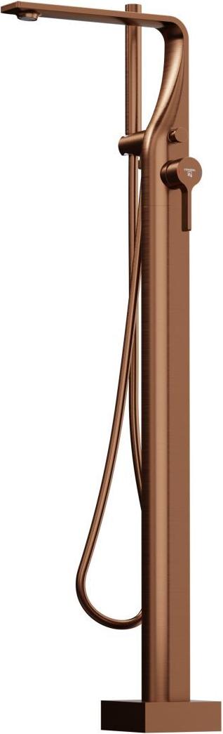 Steinberg Serie 230 freistehende Wannenarmatur, mit Keramikkartusche, Ausladung 218mm, 23011632BC
