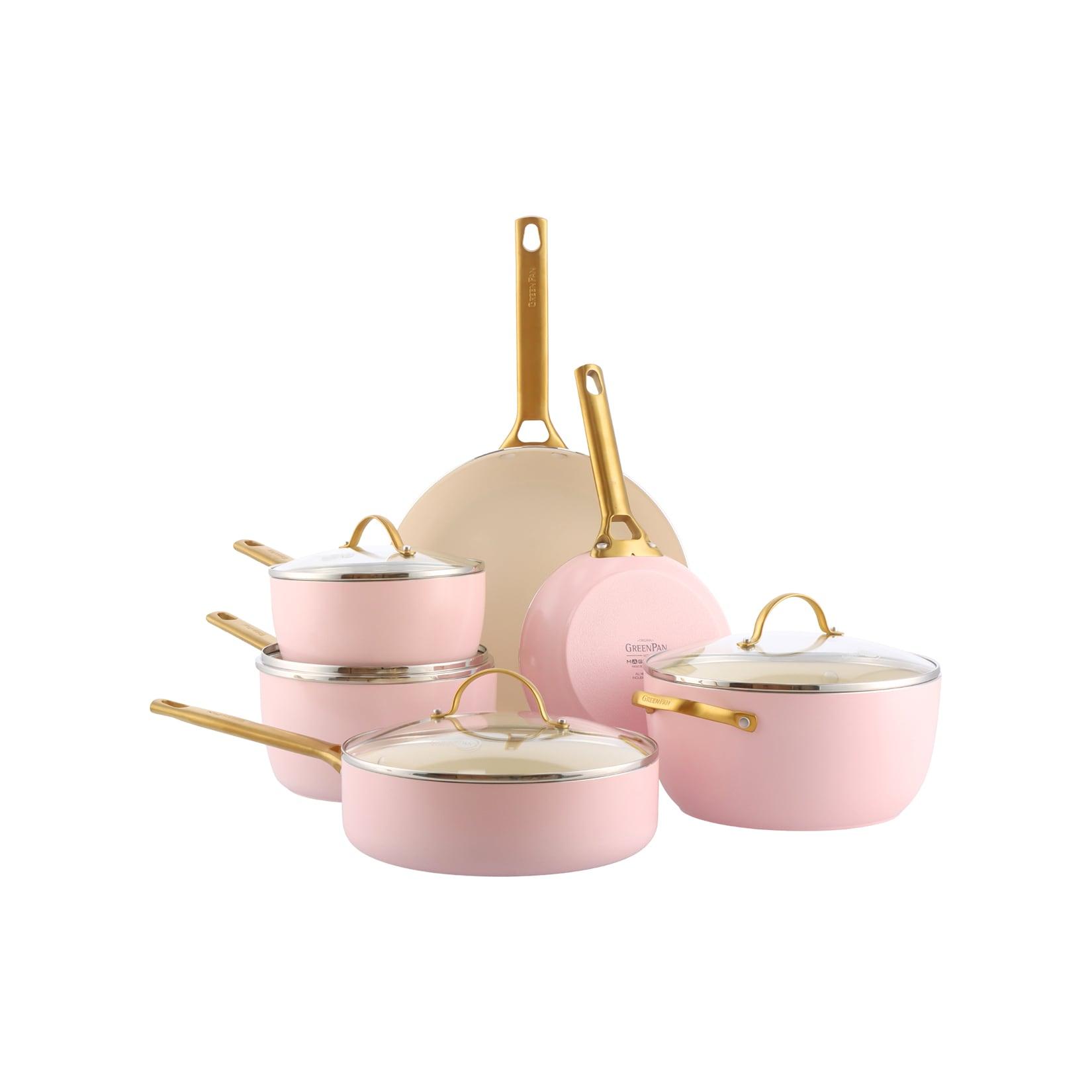 GreenPan Padova Reserve (CC008483-001) 6-tlg. Set rosa Pfannen-Set