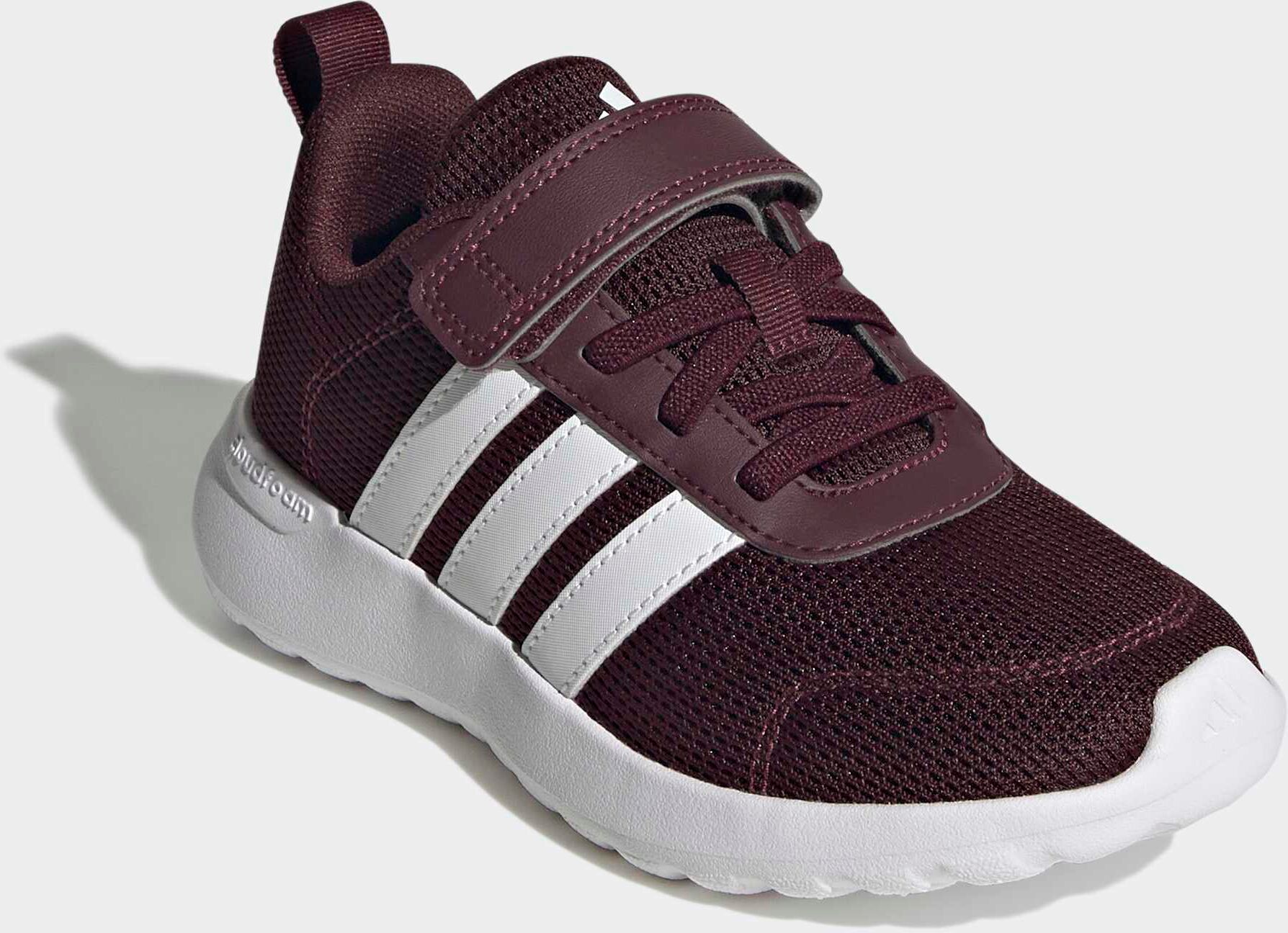 Sneaker ADIDAS SPORTSWEAR "VL MOVE FÜR BABYS UND KLEINKINDER", Mädchen, Gr. 29, braun (maroon, ftwr weiß, maroon), Synthetik, Textil, Schuhe Sneaker
