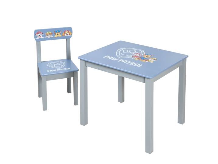 Kindersitzgruppe Paw Patrol - Kinderstuhl + Tisch - 2er Set