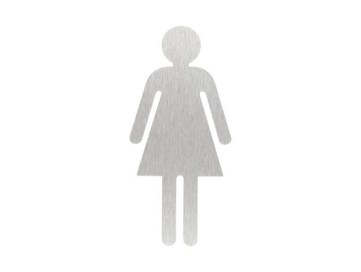 Damen Symbol Inox Selbstklebend 12 × 6 cm