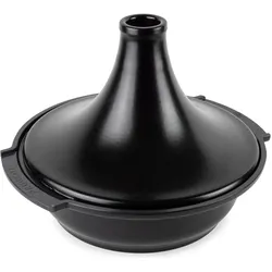 Peugeot Atlas Tajine 30 cm zwart Satin (62026), Pfeffermühle + Salzmühle, Schwarz
