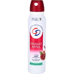 CD-Körperpflege Deodorant Granatapfel, Spray, unisex, 48h Schutz, ohne Aluminium, 150 ml