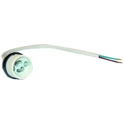 Rutec GU10 Fassung + Zuleitung VDE (230V AC) RU-55006