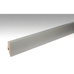 MEISTER Fussleiste Profil 3 PK  Edelstahl DF 063 - 2380 mm