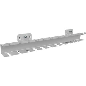 ADB Werkzeughalter 23160, grau, für Lochwand, Schraubendreherhalter 12-fach, aus Metall