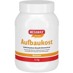 MEGAMAX Aufbaukost Banane Pulver 1.5 kg Pulver
