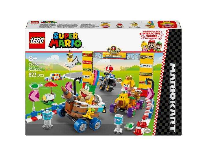 LEGO Super Mario Mario Kart Bébé Peach et ensemble de Grand Prix 72036 LEGO