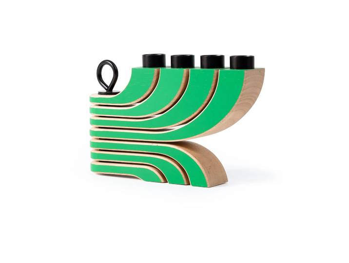 Design House Stockholm Nordic Light kaarsenhouder 4 armen Groen
