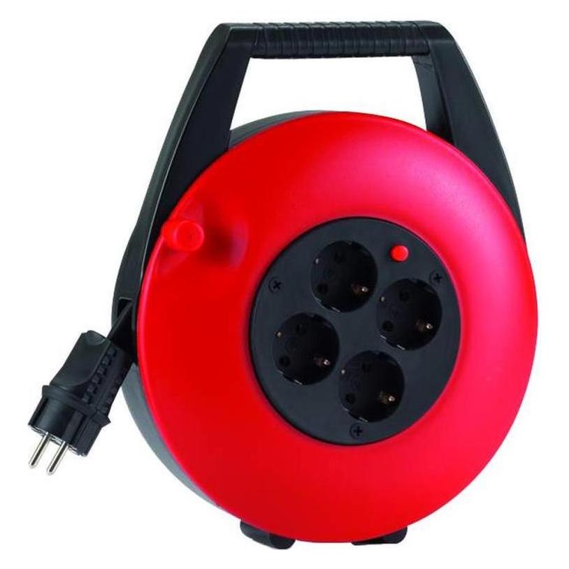 Hedi KBR15T Kabelbox, 250 V, rot, schwarz (KBR15T)