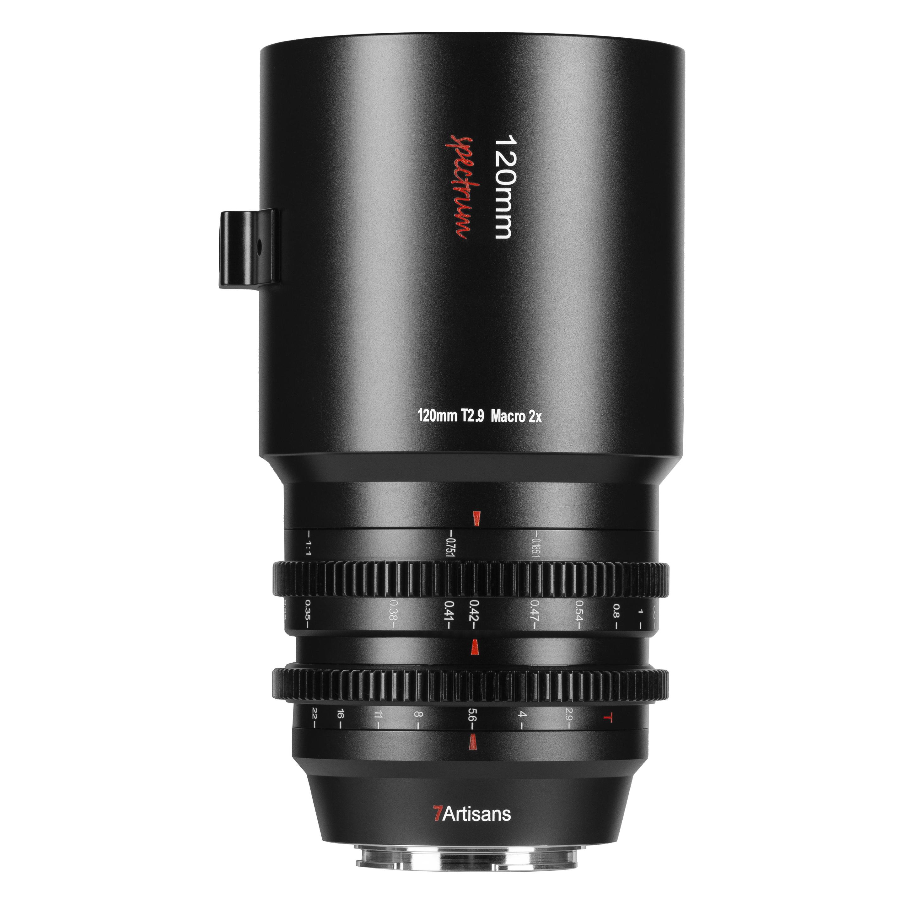 7artisans 120mm T2.9 Macro 2x Sony (E Mount) (Sony E, Vollformat) (120T29B-E)