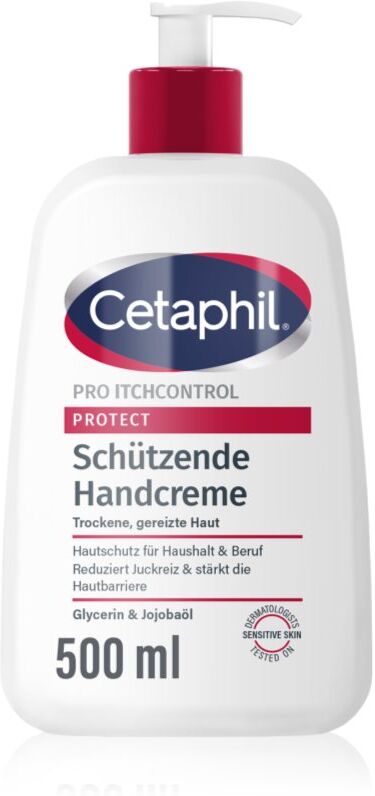 Cetaphil PRO ItchControl Protect Schützende Handcreme schützende Handcreme für trockene Haut 500 ml
