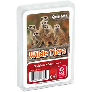 ASS ASS Kartenspiel Altenburger TOP  Wilde Tiere, ab 6 Jahre, 2-4 Spieler