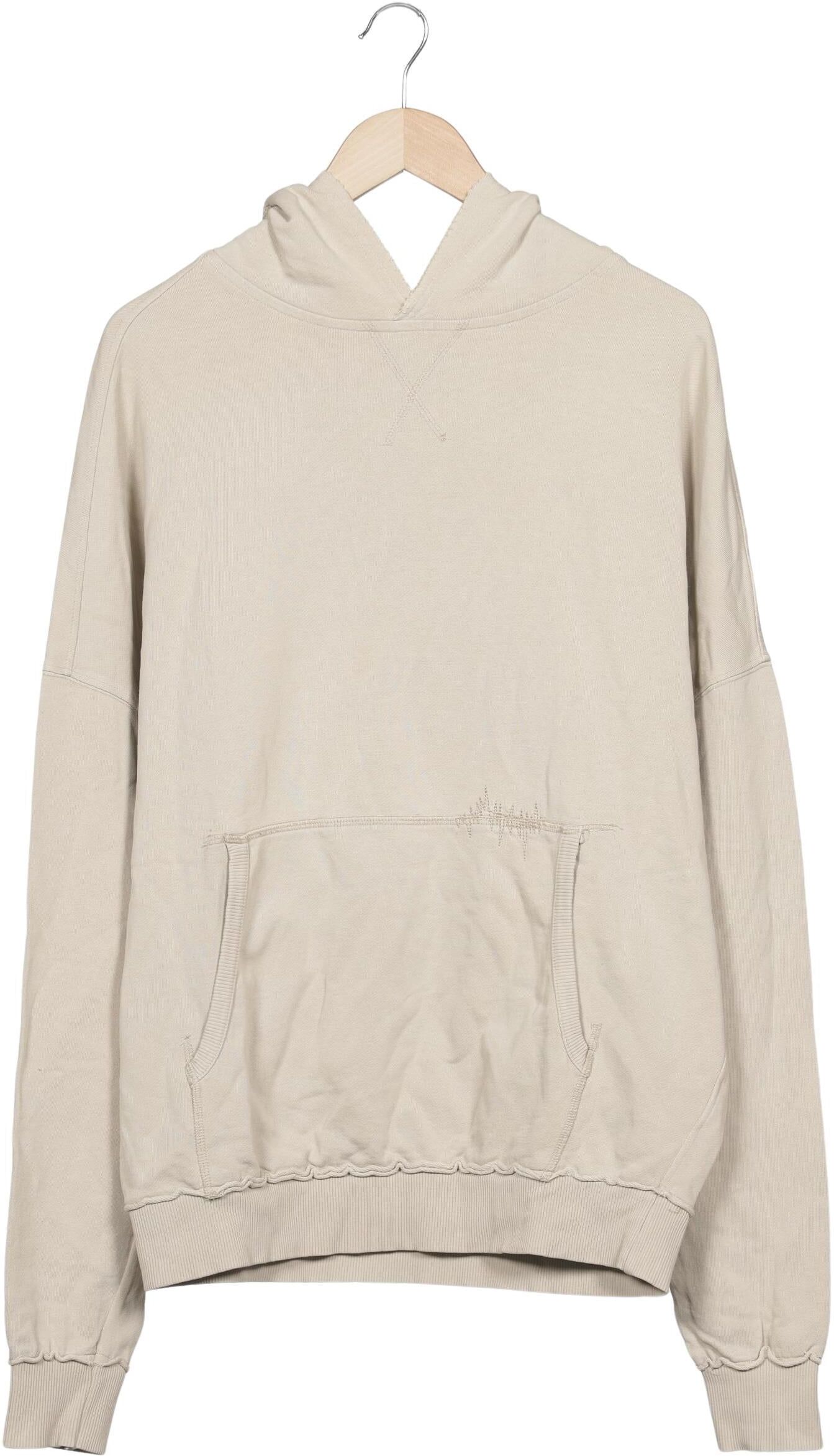 Review Herren Kapuzenpullover, Beige, Gr. S, Baumwolle - Second Hand