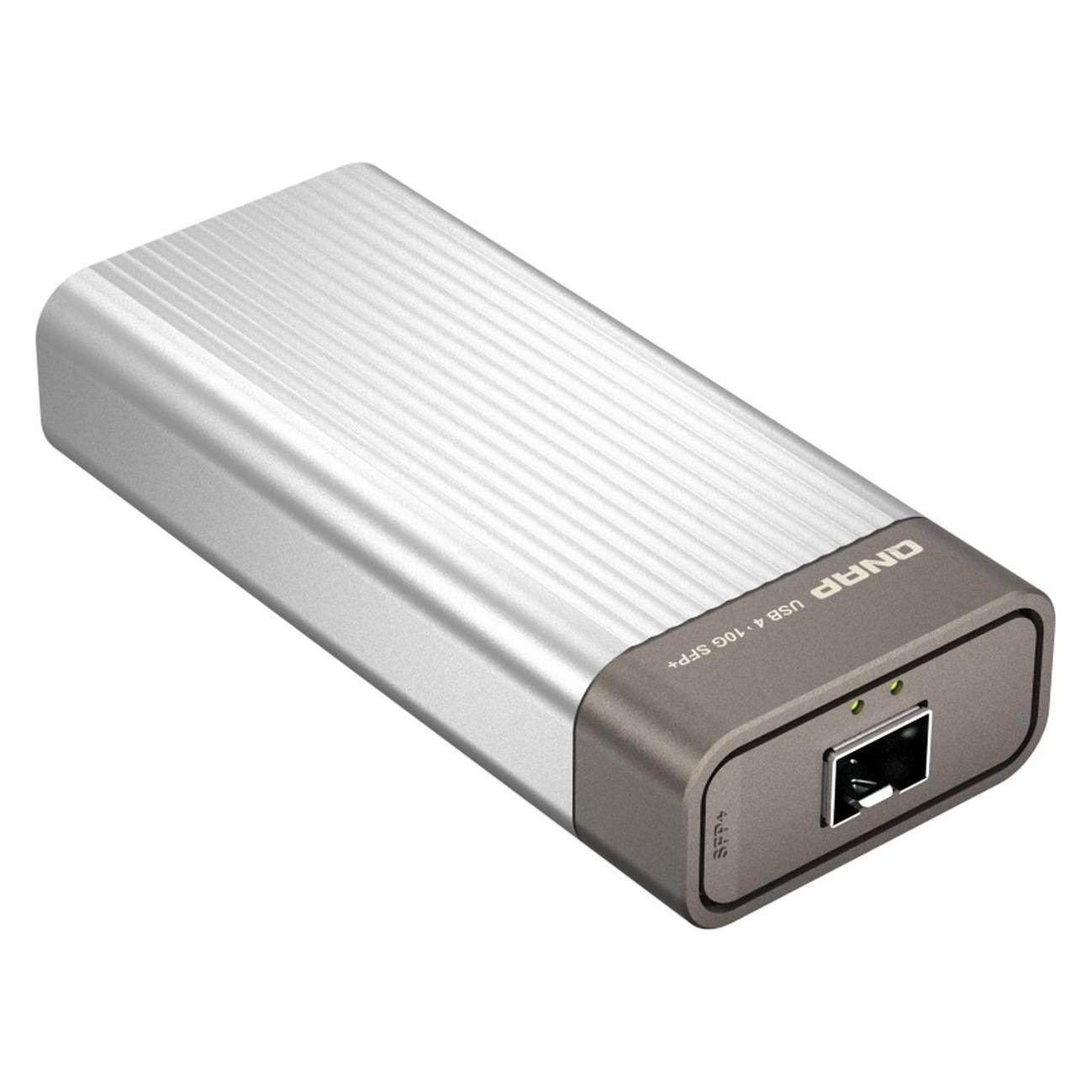 QNAP USB 4 Type-C to 1x10GbE SFP+ Network Adapter (QNA-UC10G1SF)