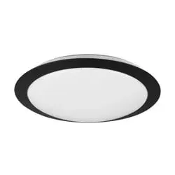 LED Deckenleuchte Trio Umberto Schwarz TR 680310132