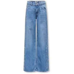 Only Girls Hope Denim wide - Mädchen - Gr. 128 - dunkelblau
