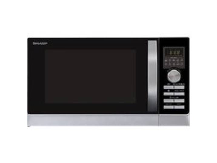 SHARP R-843INW - Micro-ondes combiné 25L - Silver