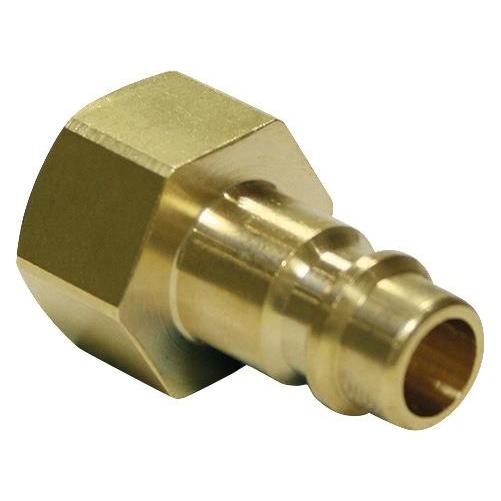Teguma Schnellverschlusskupplung BSPP-Gewinde/G-Gewinde m. IG Messing Gewinde 1/4 " Durchflussmenge (Luf... (5233006000)