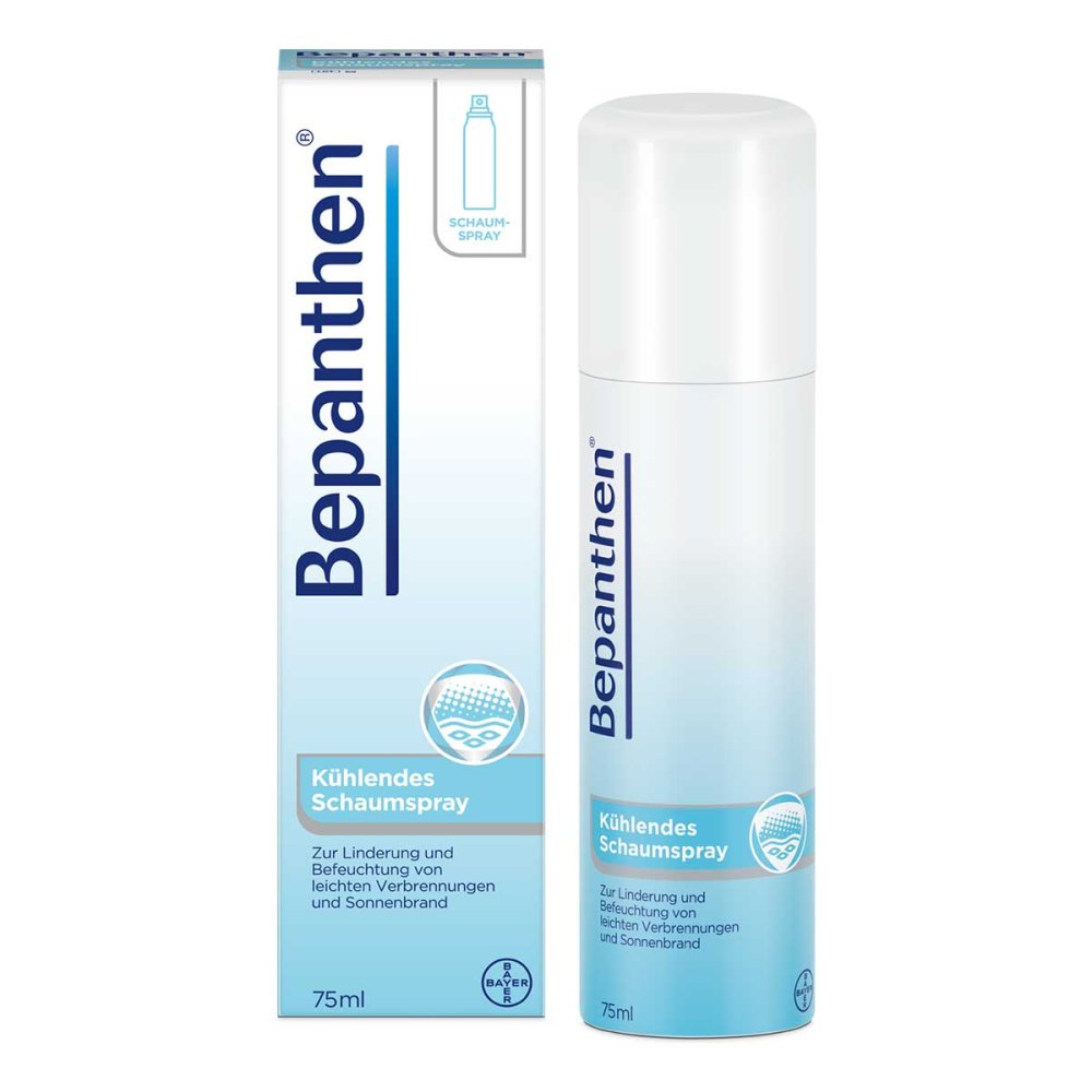 Bayer Vital GmbH Bepanthen Kühlendes Schaumspray bei Verbrennungen & Sonnenbrand 03916343