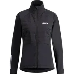 SWIX Langlaufjacke Elevation Jacket W, Größe L in Schwarz Schwarz