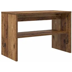 Helloshop26 - Modernes rechteckiges TV-Möbel mit praktischen Ablagen zeitgenössisches Design 60 x 30 x 40 cm aus antikisiertem 02_0058367