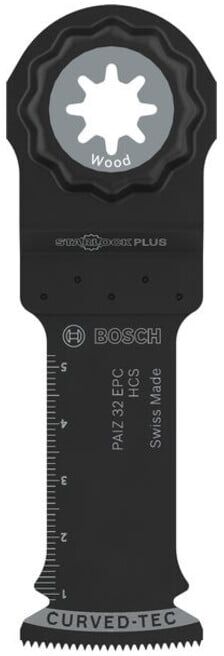BOSCH PAIZ 32 EPC Lames de scie plongeante bois, Starlock, 32 x 60 mm, 10 pièces (2608669277)