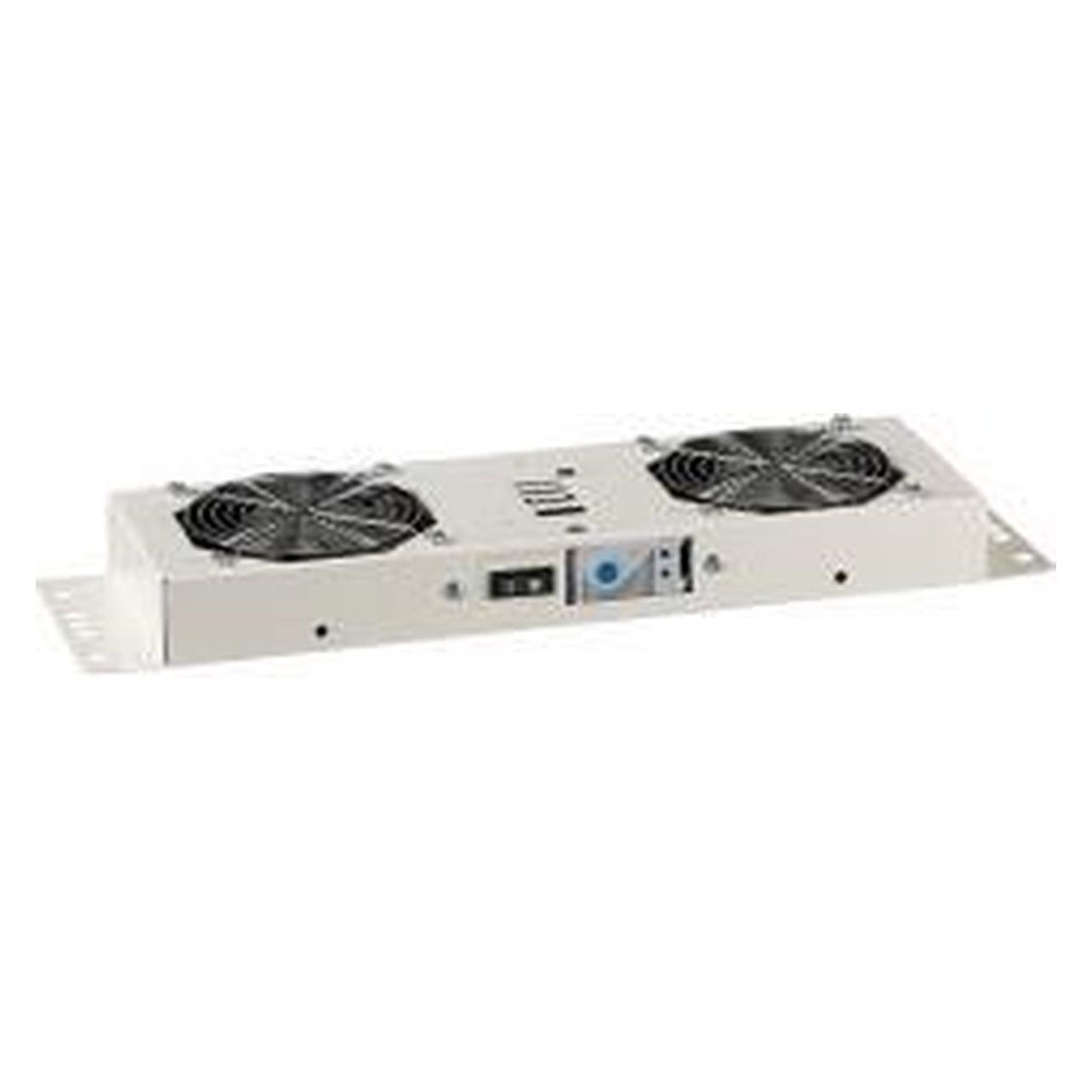 EFB Elektronik GmbH 2-fach Lüftereinheit, Plug & Play für Wandgehäuse BASIC+IP55, RAL9010, Geeignet zum Einbau in W (691656WS)