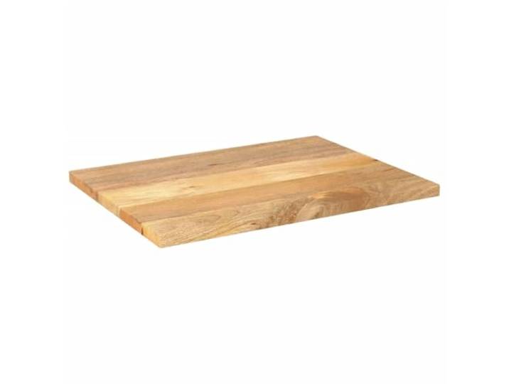 HGPOTUY Tischplatte 90x50x3,8 cm Rechteckig Massivholz Mangoholz Massives Mangoholz, rechteckig, Ersatztischplatte, rustikales Design, glatte Oberfläche, leicht zu reinigen