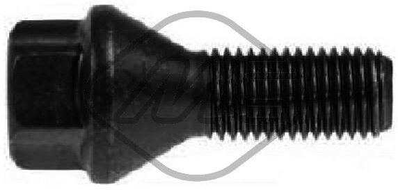 Metalcaucho Radschraube 05438 Vorne Und Hinten Für Dacia Mini Bmw