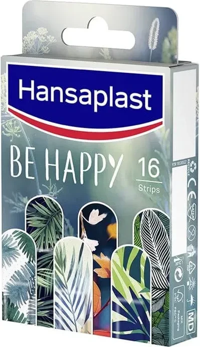 Hansaplast Pflaster BE HAPPY 48679 bunt, 16 St.