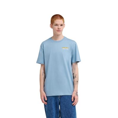 T-Shirt ELEMENT "Feel Power", Herren, Gr. L, blau (faded denim), Obermaterial: 100% Baumwolle., Shirts T-Shirt