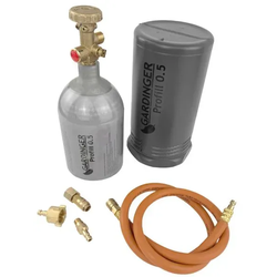 Ovicue L Kompaktgrill mit 3,5 kW Leistung & Profill 0.5 Aluminium-Propanflasche ...