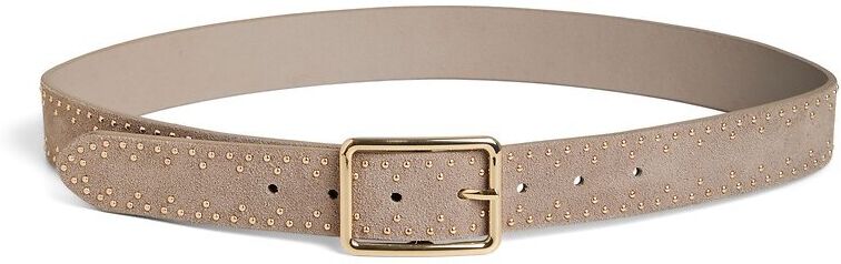 PIECES Ceinture en cuir suédé cloutée, Ada