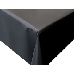 Tischdecke DECO Folie | Schwarz - 130 cm