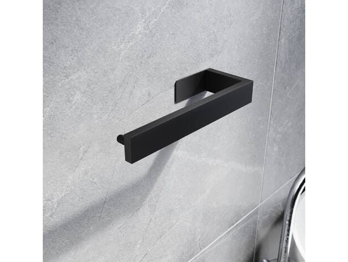 SIRHONA Anneau porte serviettes adhésif barre de bain 20 cm sans foret en acier inoxydable