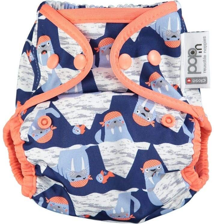 Close Pop-In Bambú Walrus Pañal 1 ud