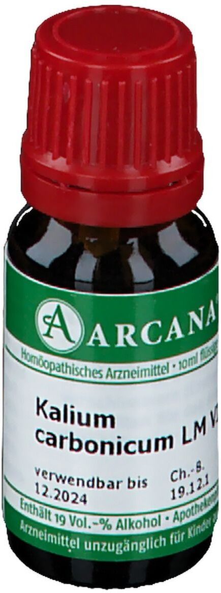 ARCANA Kalium Carbonicum LM 6 Dilution 10 ml