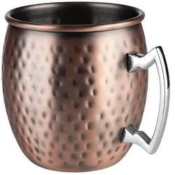 APS 2er Set Becher/Cocktailbecher  -MOSCOW MULE-Ø 9 cm, H: 10 cm